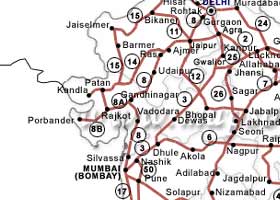 India Road Maps