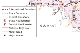 Rajasthan Road Map